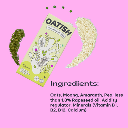 Oatish Extra Creamy- Plant Based Oat Milk- Pack of 2