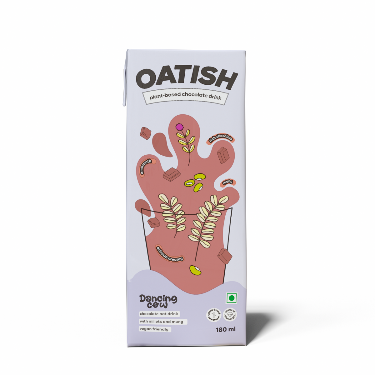Oatish Chocolate: 180 ml | Plant Based Oat Milk