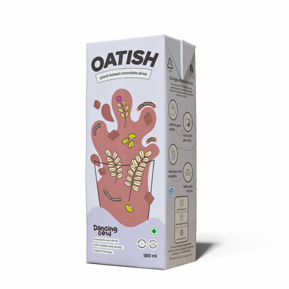Oatish Chocolate: 180 ml | Plant Based Oat Milk