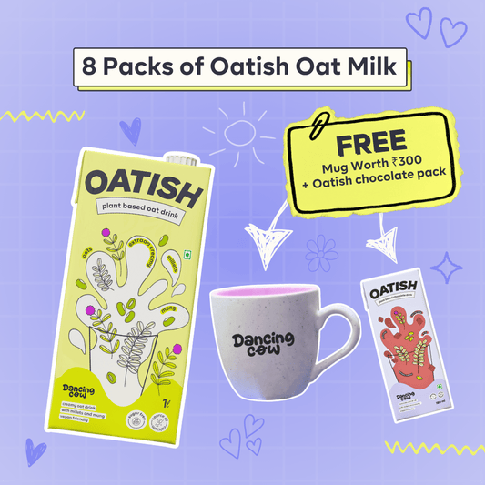 Oatish Extra Creamy- Plant Based Oat Milk- Pack of 8